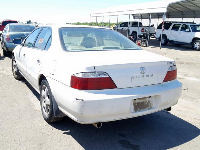 19UUA56653A054126 - 2003 ACURA 3.2TL WHITE photo 3