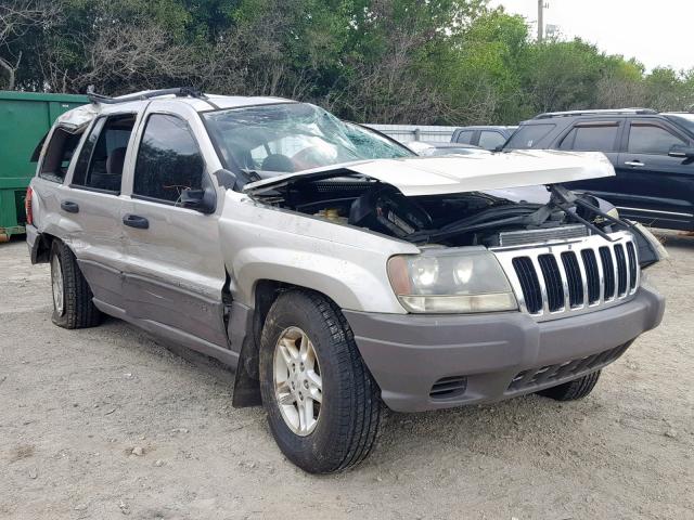 1J4GW48S33C511385 - 2003 JEEP GRAND CHER GRAY photo 1