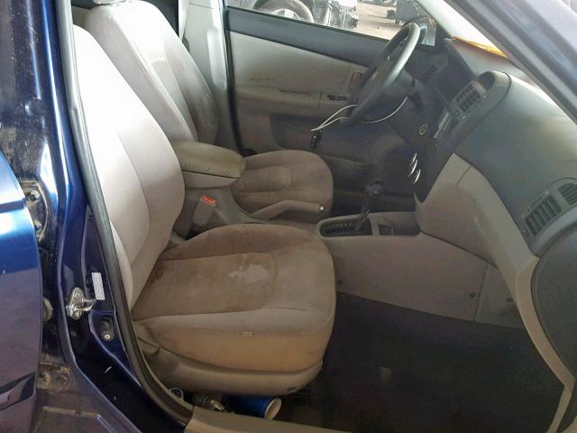 KNAFE122185555471 - 2008 KIA SPECTRA EX BLUE photo 5