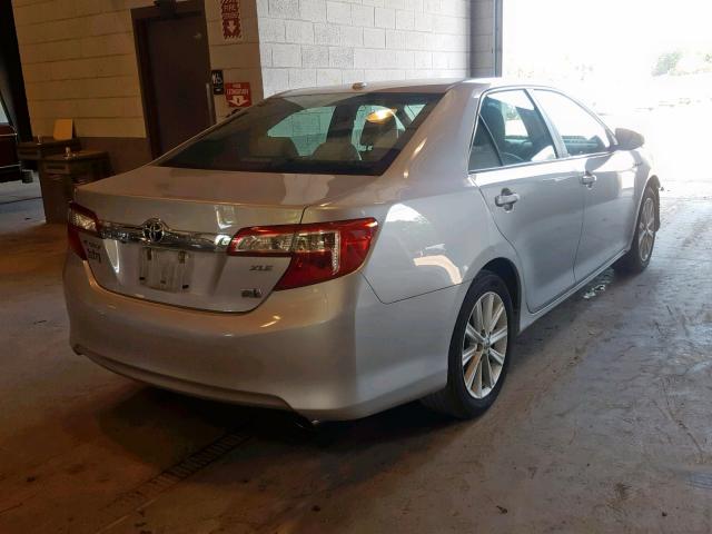 4T1BD1FKXDU078968 - 2013 TOYOTA CAMRY HYBR SILVER photo 4