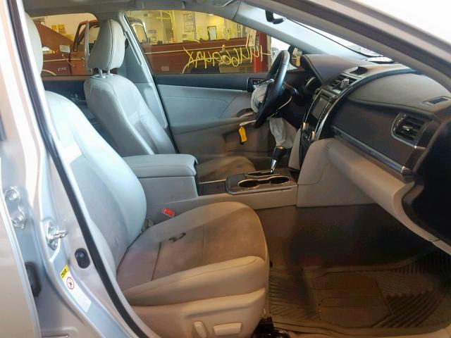 4T1BD1FKXDU078968 - 2013 TOYOTA CAMRY HYBR SILVER photo 5