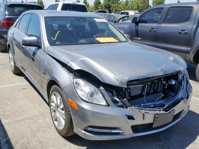 WDDHF5KB6CA599231 - 2012 MERCEDES-BENZ E 350 GRAY photo 1