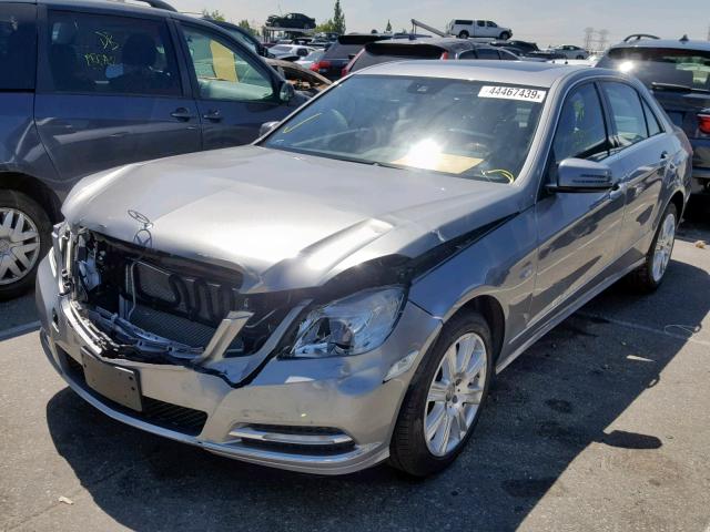 WDDHF5KB6CA599231 - 2012 MERCEDES-BENZ E 350 GRAY photo 2