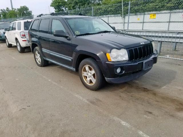 1J8GR48K67C565419 - 2007 JEEP GRAND CHER BLACK photo 1