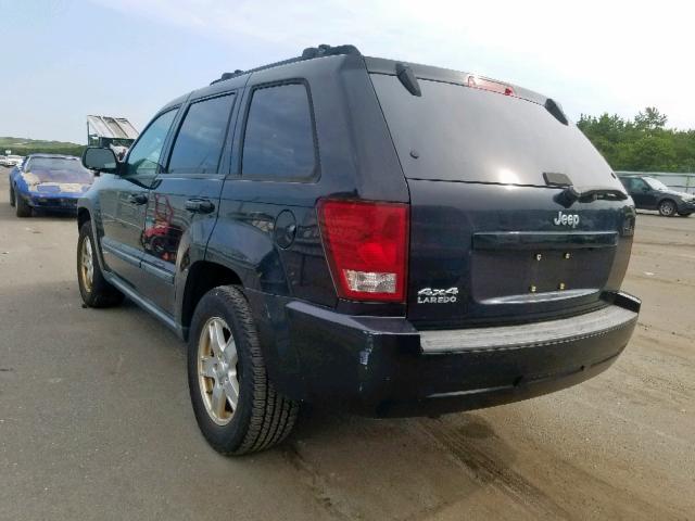 1J8GR48K67C565419 - 2007 JEEP GRAND CHER BLACK photo 3