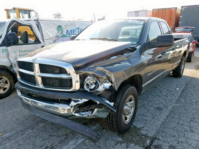 3D7KA28C64G125155 - 2004 DODGE RAM 2500 S GRAY photo 9