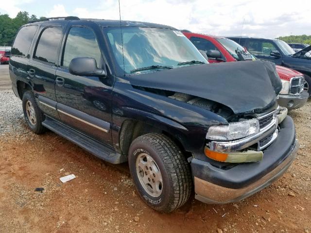 1GNEC13V04J284425 - 2004 CHEVROLET TAHOE C150 BLACK photo 1