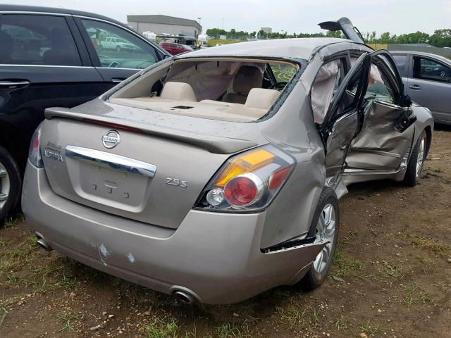 1N4AL2APXCN401894 - 2012 NISSAN ALTIMA BAS GRAY photo 4