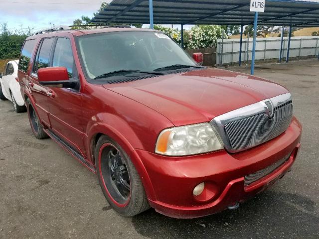 5LMFU27R63LJ40631 - 2003 LINCOLN NAVIGATOR RED photo 1