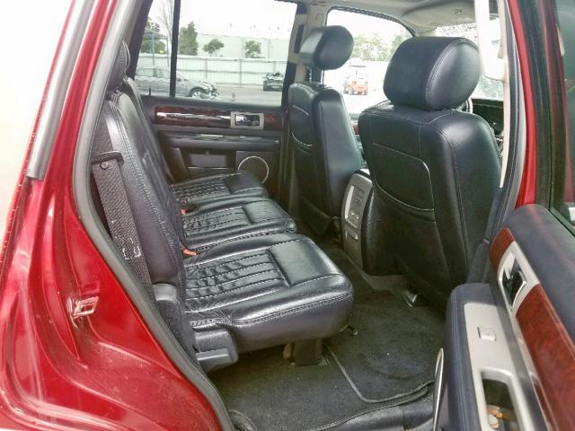 5LMFU27R63LJ40631 - 2003 LINCOLN NAVIGATOR RED photo 6