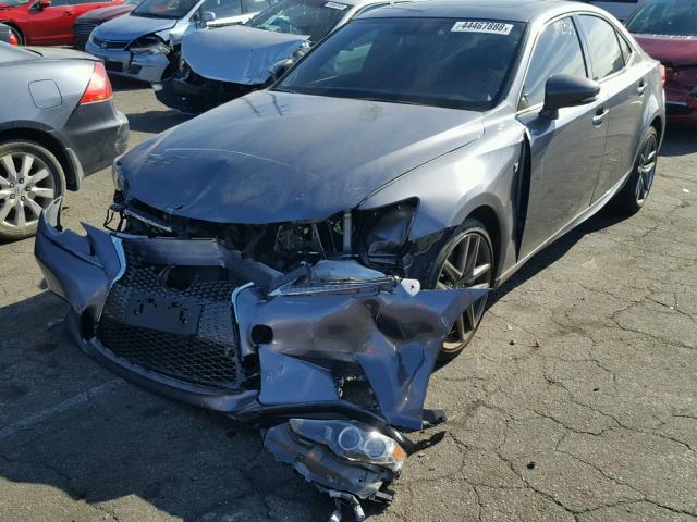 JTHBA1D21G5027307 - 2016 LEXUS IS 200T GRAY photo 2