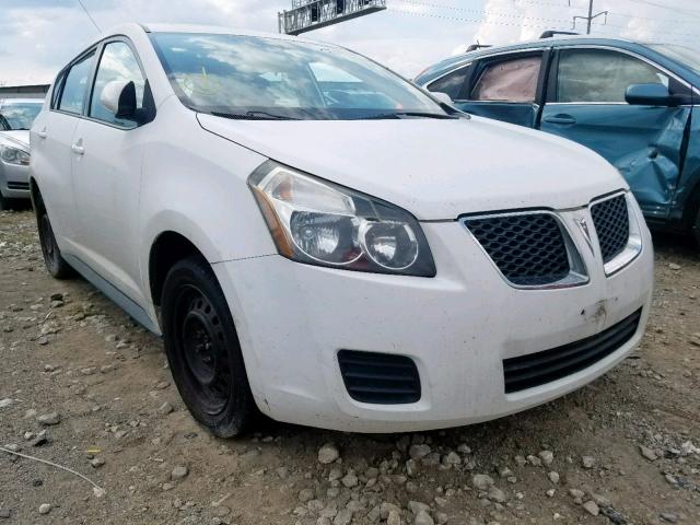 5Y2SP67879Z444293 - 2009 PONTIAC VIBE WHITE photo 1