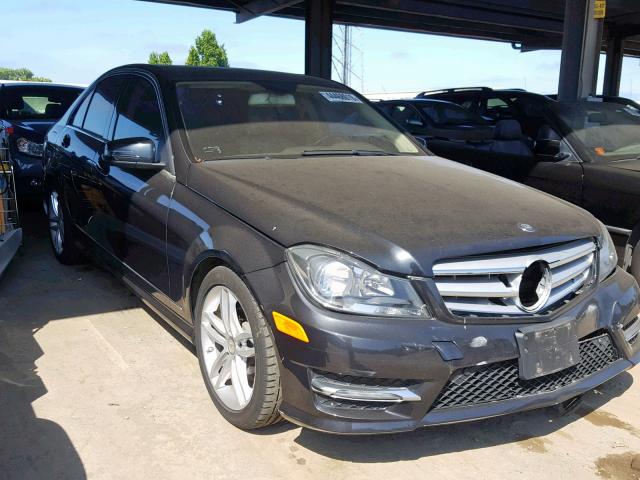 WDDGF4HB7DR269470 - 2013 MERCEDES-BENZ C 250 BLACK photo 1