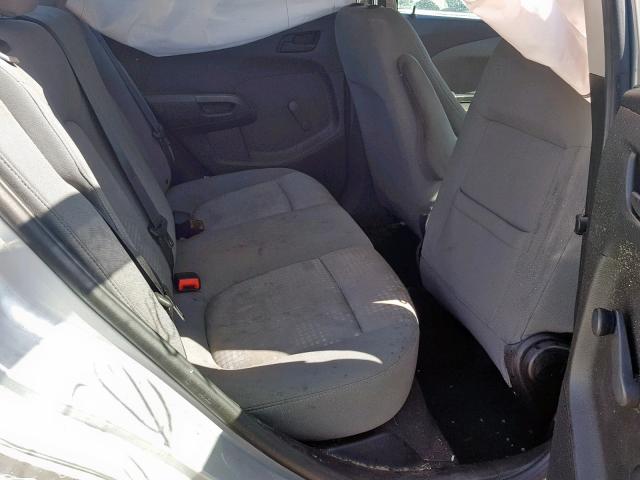 1G1JB5SH8F4176058 - 2015 CHEVROLET SONIC LS 银色 照片 6