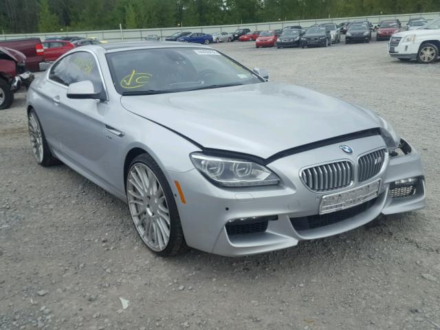 WBALX5C50CC893946 - 2012 BMW 650 XI SILVER photo 1