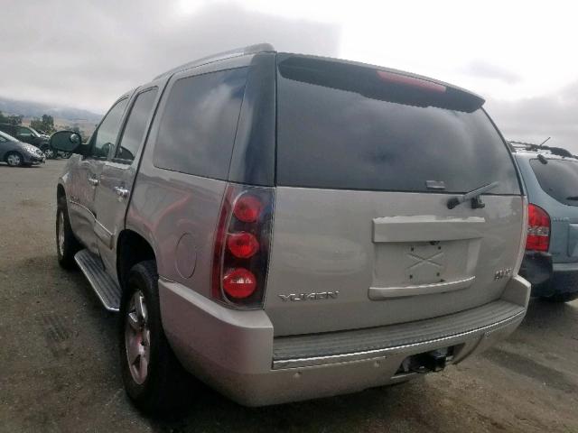 1GKFK63817J389636 - 2007 GMC YUKON DENA BEIGE photo 3