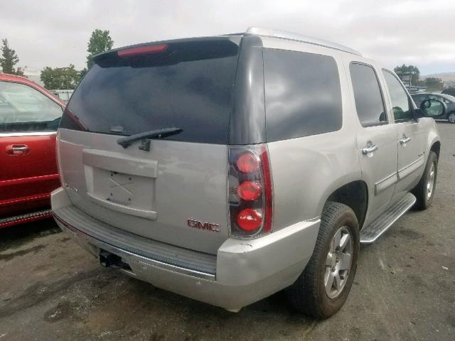 1GKFK63817J389636 - 2007 GMC YUKON DENA BEIGE photo 4