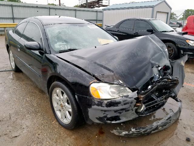 4C3AG52H92E126074 - 2002 CHRYSLER SEBRING LX BLACK photo 1