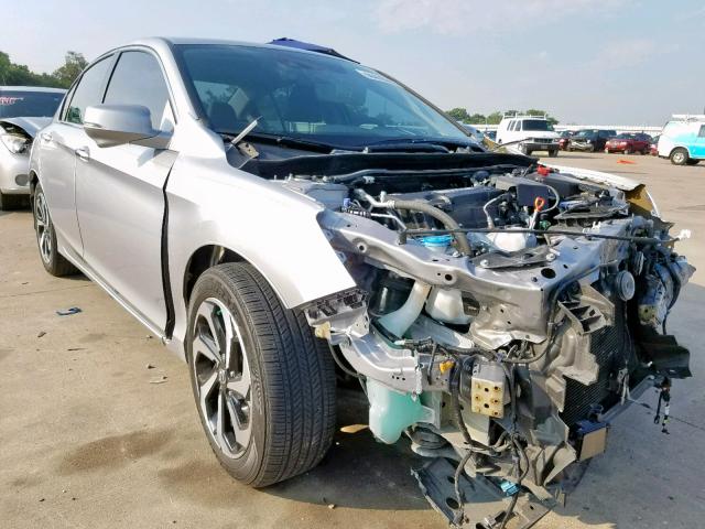 1HGCR2F97GA022071 - 2016 HONDA ACCORD EXL GRAY photo 1