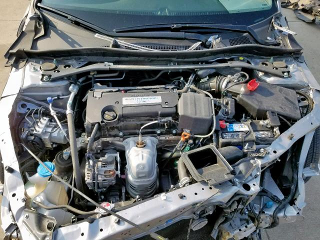 1HGCR2F97GA022071 - 2016 HONDA ACCORD EXL GRAY photo 7