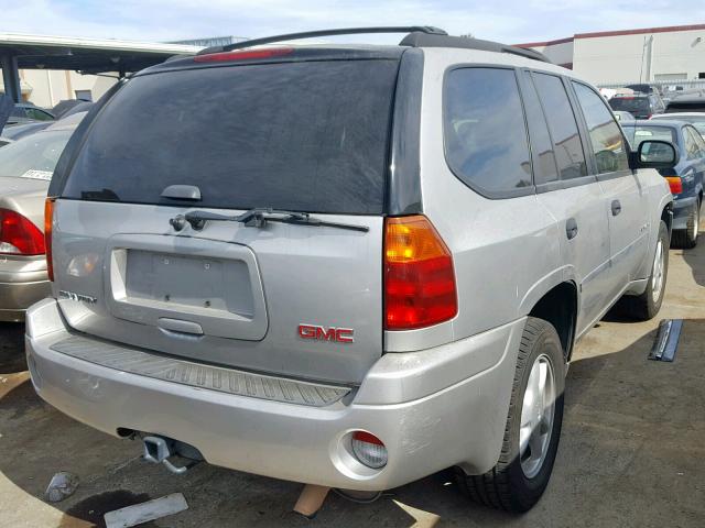 1GKDT13S462262147 - 2006 GMC ENVOY SILVER photo 4