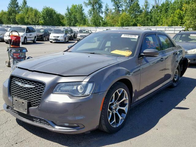 2C3CCABG6FH908756 - 2015 CHRYSLER 300 S GRAY photo 2