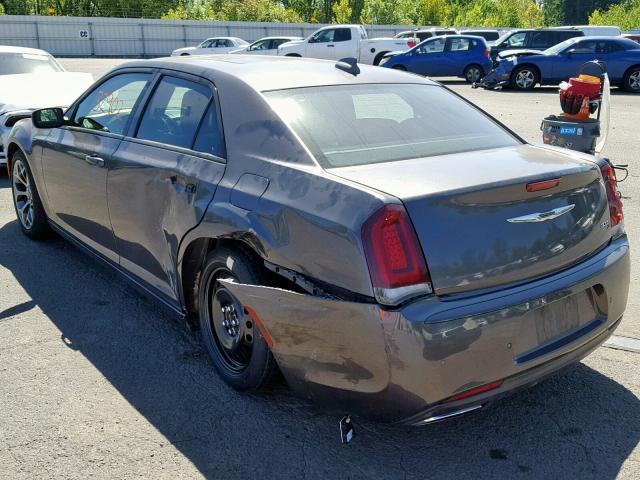 2C3CCABG6FH908756 - 2015 CHRYSLER 300 S GRAY photo 3