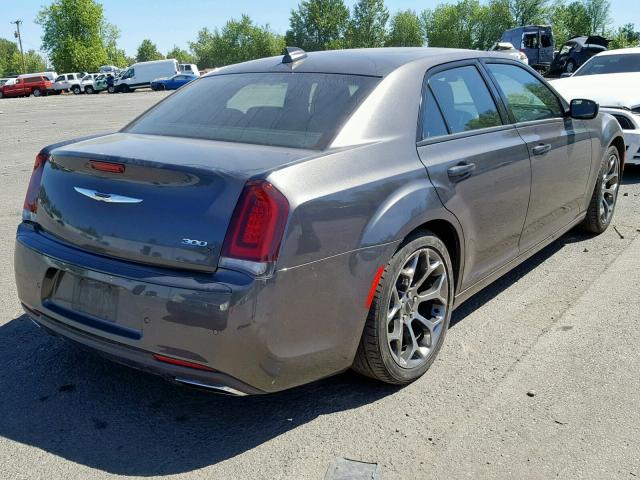 2C3CCABG6FH908756 - 2015 CHRYSLER 300 S GRAY photo 4