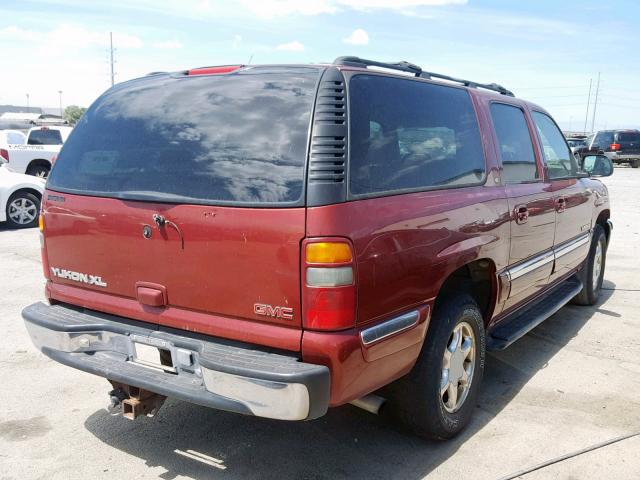 1GKFK16T91J312037 - 2001 GMC YUKON XL K MAROON photo 4