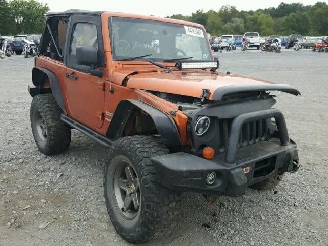 1J4AA2D15AL204433 - 2010 JEEP WRANGLER S ORANGE photo 1