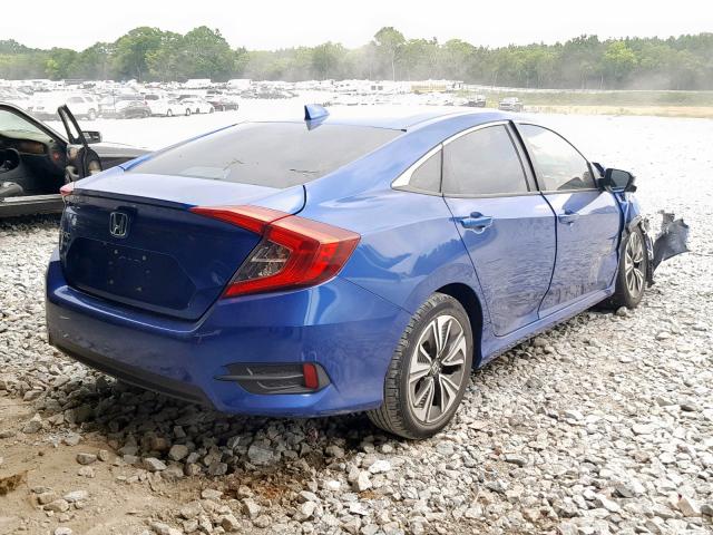 19XFC1F30GE012952 - 2016 HONDA CIVIC EX BLUE photo 4