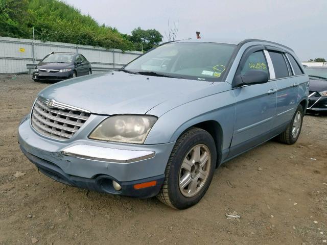 2C8GM68474R609058 - 2004 CHRYSLER PACIFICA BLUE photo 2