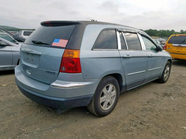 2C8GM68474R609058 - 2004 CHRYSLER PACIFICA BLUE photo 4