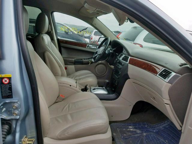 2C8GM68474R609058 - 2004 CHRYSLER PACIFICA BLUE photo 5