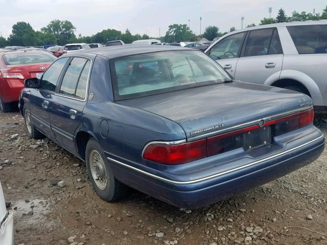 2MELM75W9TX663191 - 1996 MERCURY GRAND MARQ BLUE photo 3