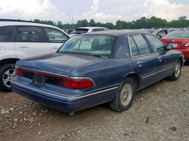 2MELM75W9TX663191 - 1996 MERCURY GRAND MARQ BLUE photo 4