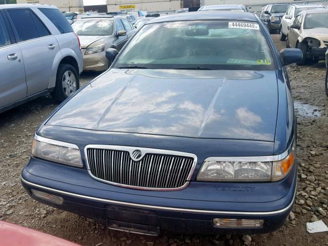 2MELM75W9TX663191 - 1996 MERCURY GRAND MARQ BLUE photo 9