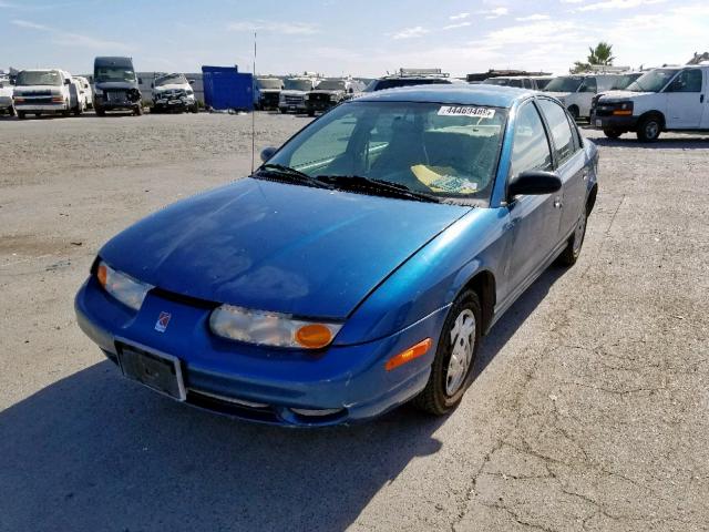 1G8ZF52842Z228016 - 2002 SATURN SL BLUE photo 2