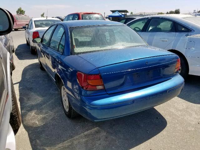 1G8ZF52842Z228016 - 2002 SATURN SL BLUE photo 3