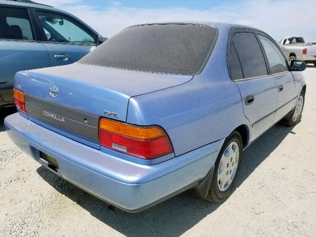 1NXAE09B6SZ232569 - 1995 TOYOTA COROLLA LE BLUE photo 4