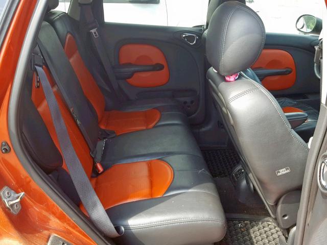 3C8FY78G73T608536 - 2003 CHRYSLER PT CRUISER ORANGE photo 6