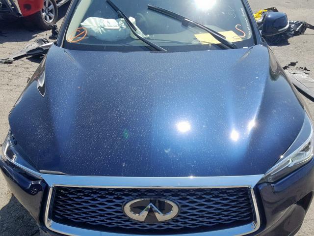 3PCAJ5M10KF131225 - 2019 INFINITI QX50 ESSEN BLUE photo 7