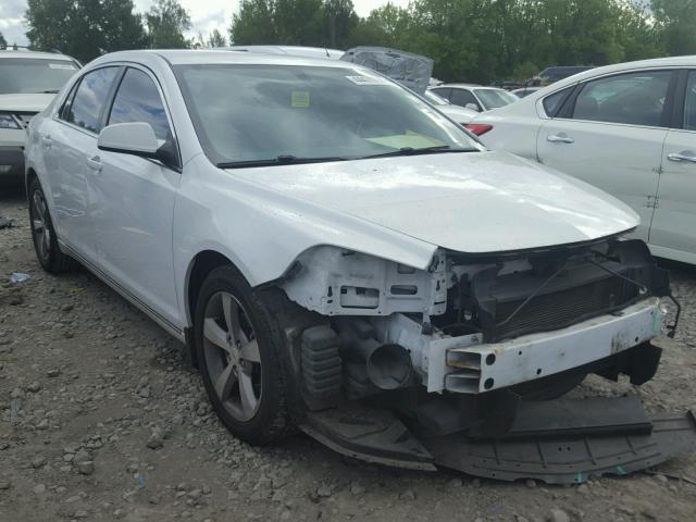 1G1ZC5E1XBF219554 - 2011 CHEVROLET MALIBU 1LT WHITE photo 1