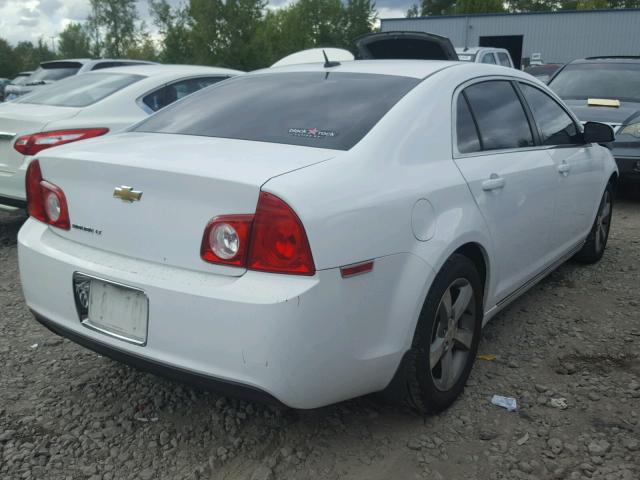 1G1ZC5E1XBF219554 - 2011 CHEVROLET MALIBU 1LT WHITE photo 4