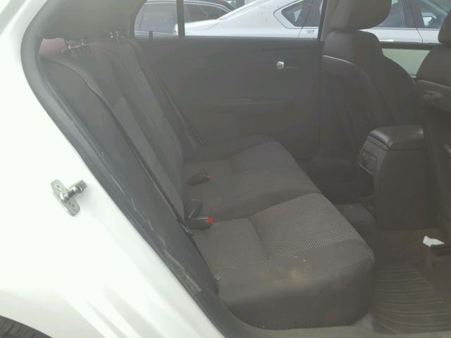 1G1ZC5E1XBF219554 - 2011 CHEVROLET MALIBU 1LT WHITE photo 6