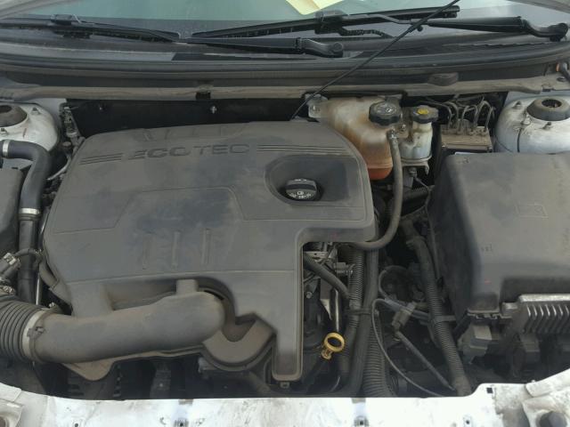 1G1ZC5E1XBF219554 - 2011 CHEVROLET MALIBU 1LT WHITE photo 7