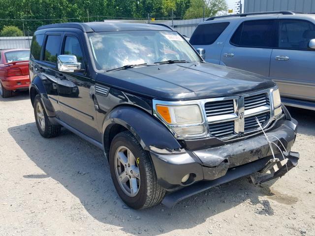 1D8GU58K78W145455 - 2008 DODGE NITRO SLT BLACK photo 1