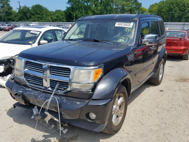 1D8GU58K78W145455 - 2008 DODGE NITRO SLT BLACK photo 2