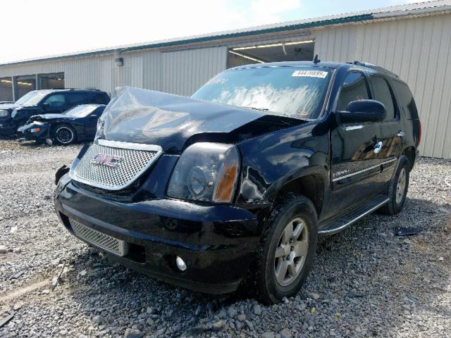 1GKFK63887J259403 - 2007 GMC YUKON DENA BLACK photo 2