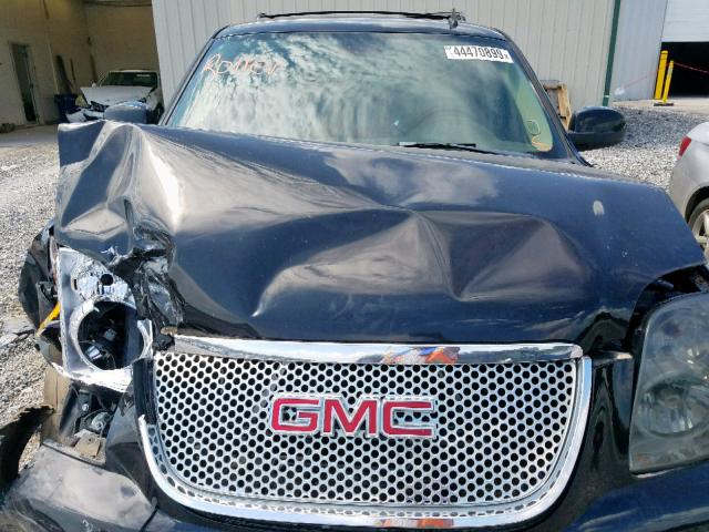 1GKFK63887J259403 - 2007 GMC YUKON DENA BLACK photo 7